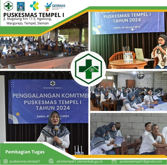 Penggalangan Komitmen Puskesmas Tempel I